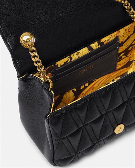 versace virtus small handbag|versace handbags clearance.